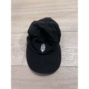 Free People Movement Black Embroidered Logo Baseball Cap Dad Hat Adjustable